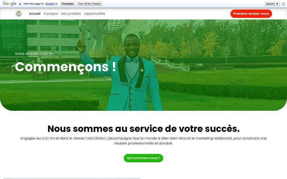 Aperçu du projet André DJOSSOU